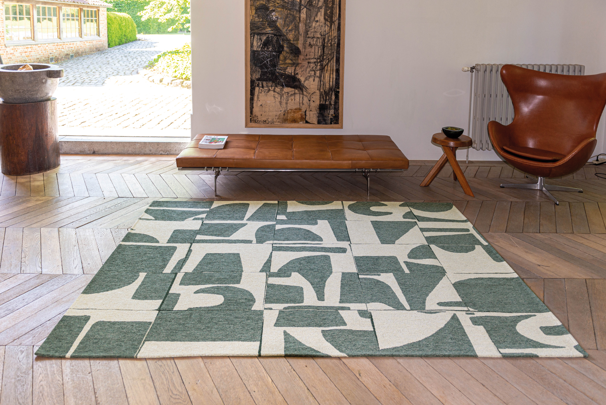 rug, Louis de poortere papercut new