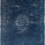 Louis de Poortere rug medallion in Blue Night