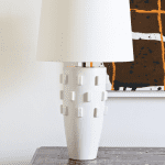 Lockton table lamp satin glaze ceramic