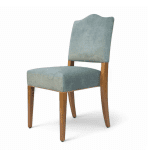Made in England stacking dining chair. Henley crown Top