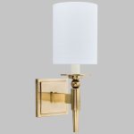 BRASS WALL LIGHT CANDOVER