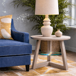HENLEY SIDE TABLE IN LIMED OAK,
