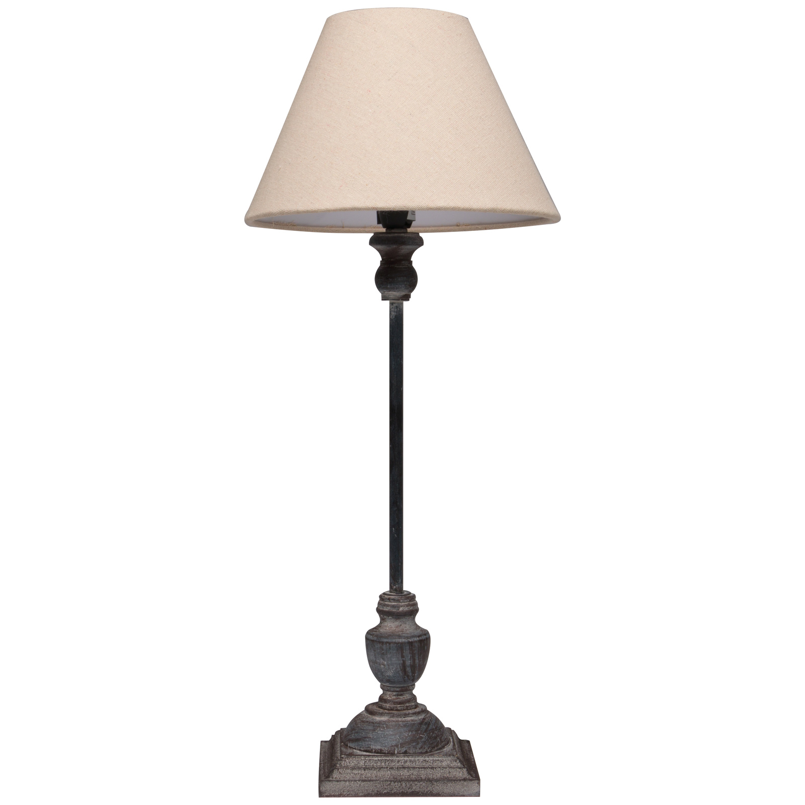 Melbury Lamp in Grey Wash